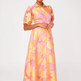 Abbey Glass Dresses Charlotte Gown Sorbet Peony Organza