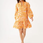 Abbey Glass Dresses Emmerson Dress Orange Blossom Organza