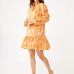 Abbey Glass Dresses Emmerson Dress Orange Blossom Organza