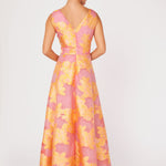 Abbey Glass Dresses Martha Gown Sorbet Peony Organza