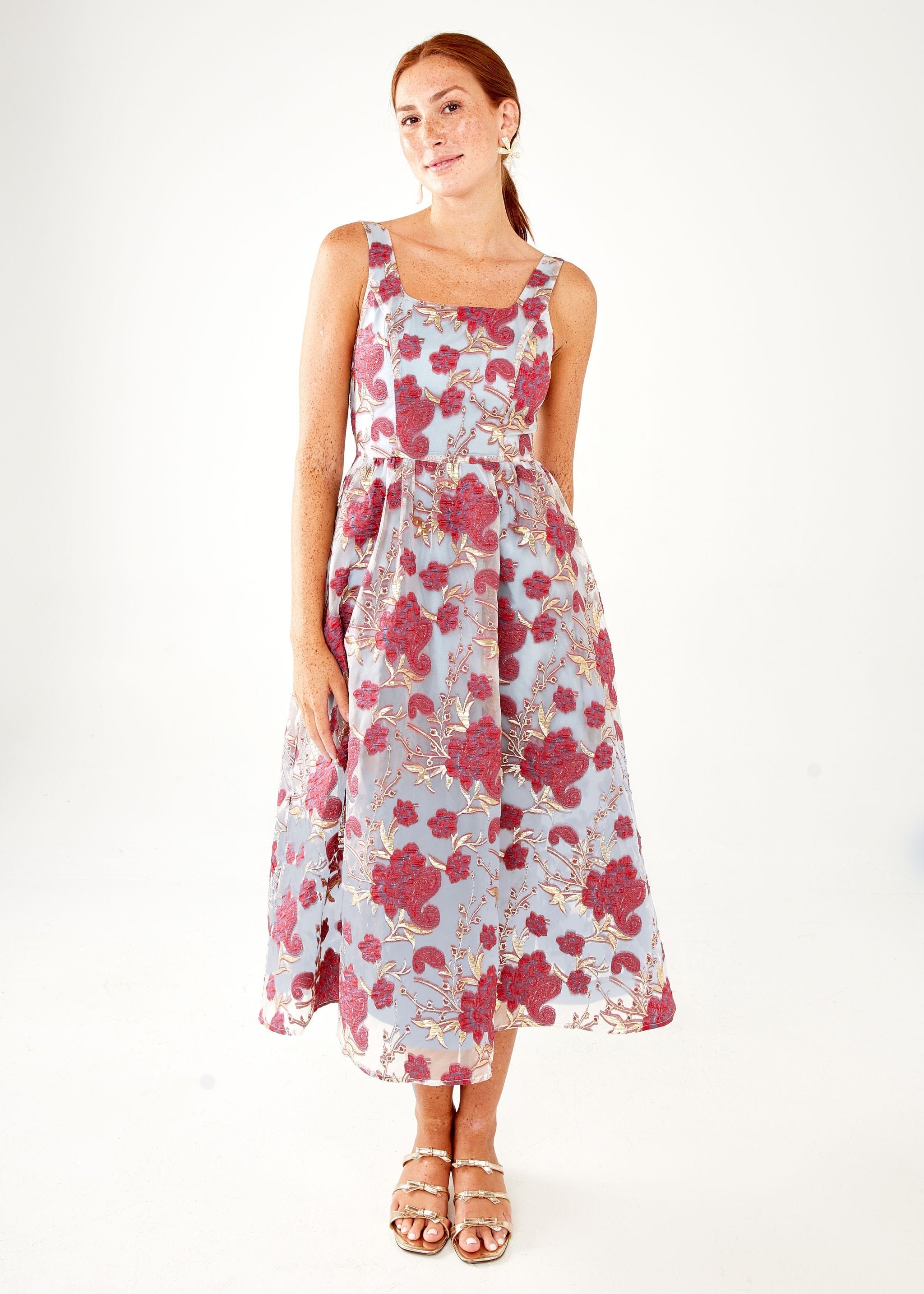 Abbey Glass Dresses Victoria Dress Moonlight Petal Organza