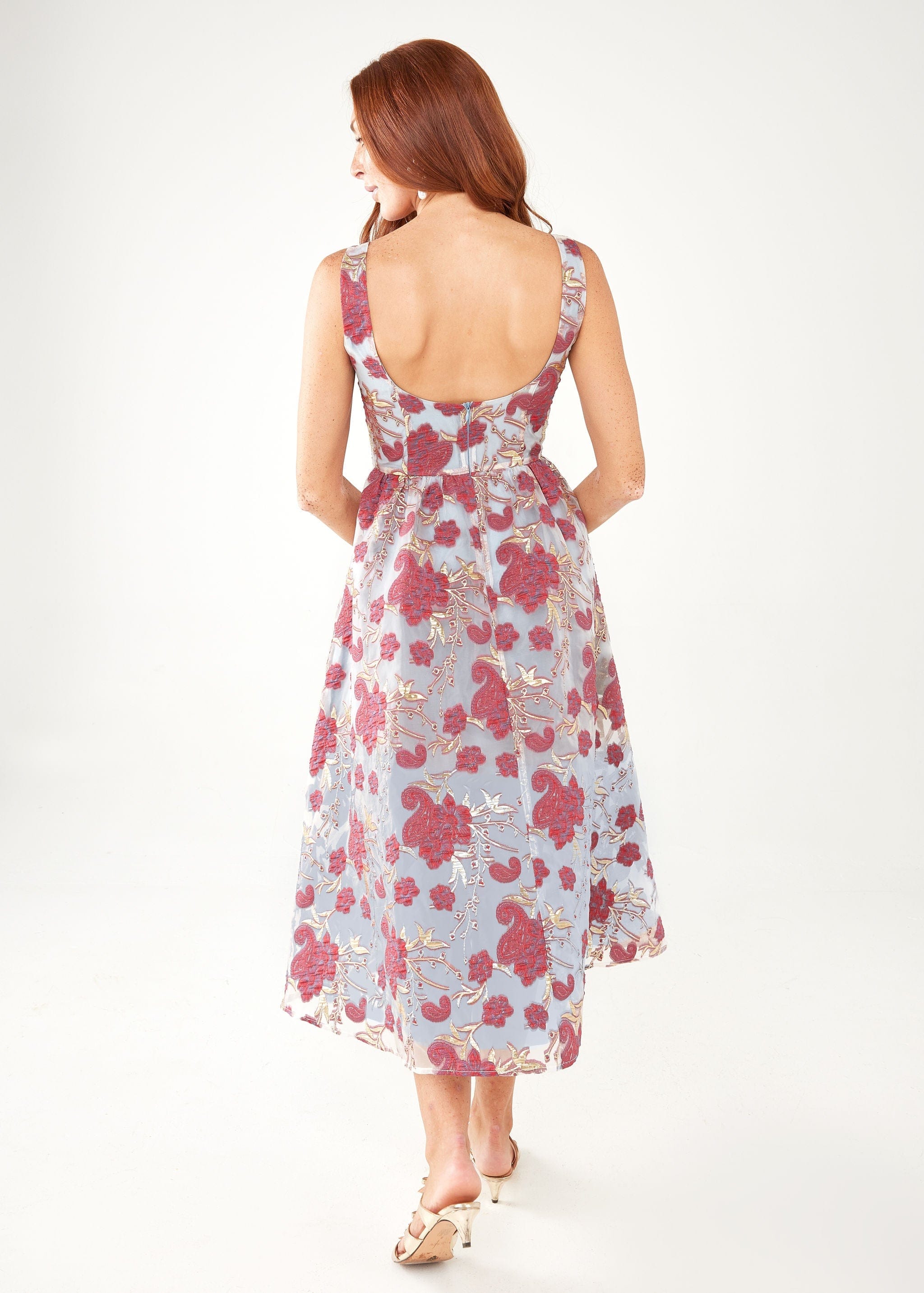 Abbey Glass Dresses Victoria Dress Moonlight Petal Organza