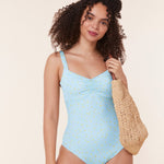 Andie One Piece The Nadi One Piece - Powder Ditsy Bloom