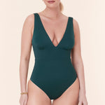 Andie Swimwear The Mykonos One Piece - Eco Nylon - Cascade - Classic