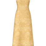 Anna Cate Dress Abigail Sand Shell Strap Midi Dress