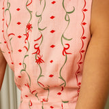 Anna Cate Dress Callie Pink Petal Floral Mini Dress