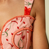 Anna Cate Dress Callie Pink Petal Floral Mini Dress