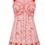 Anna Cate Dress Callie Pink Petal Floral Mini Dress