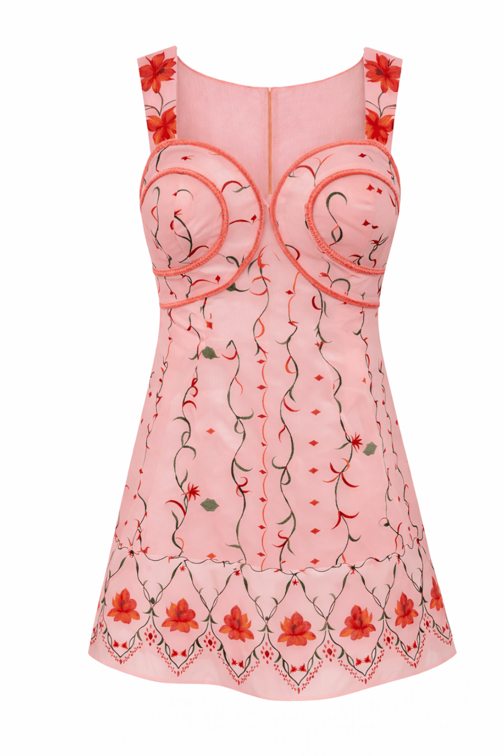 Anna Cate Dress Callie Pink Petal Floral Mini Dress