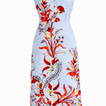 Anna Cate Dress Jill Seascape Floral Midi Dress