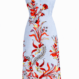 Anna Cate Dress Jill Seascape Floral Midi Dress