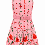 Anna Cate Dress Megan Pink Petal Floral Mini Dress