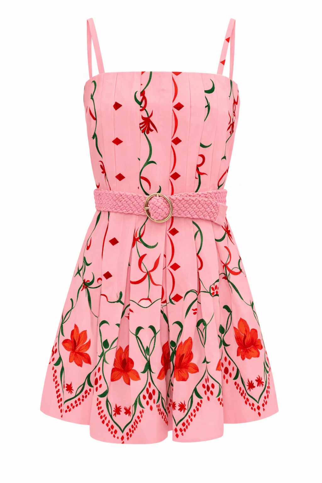 Anna Cate Dress Megan Pink Petal Floral Mini Dress