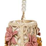 APAYA Handbags Natural Anastasia Pearls Natural