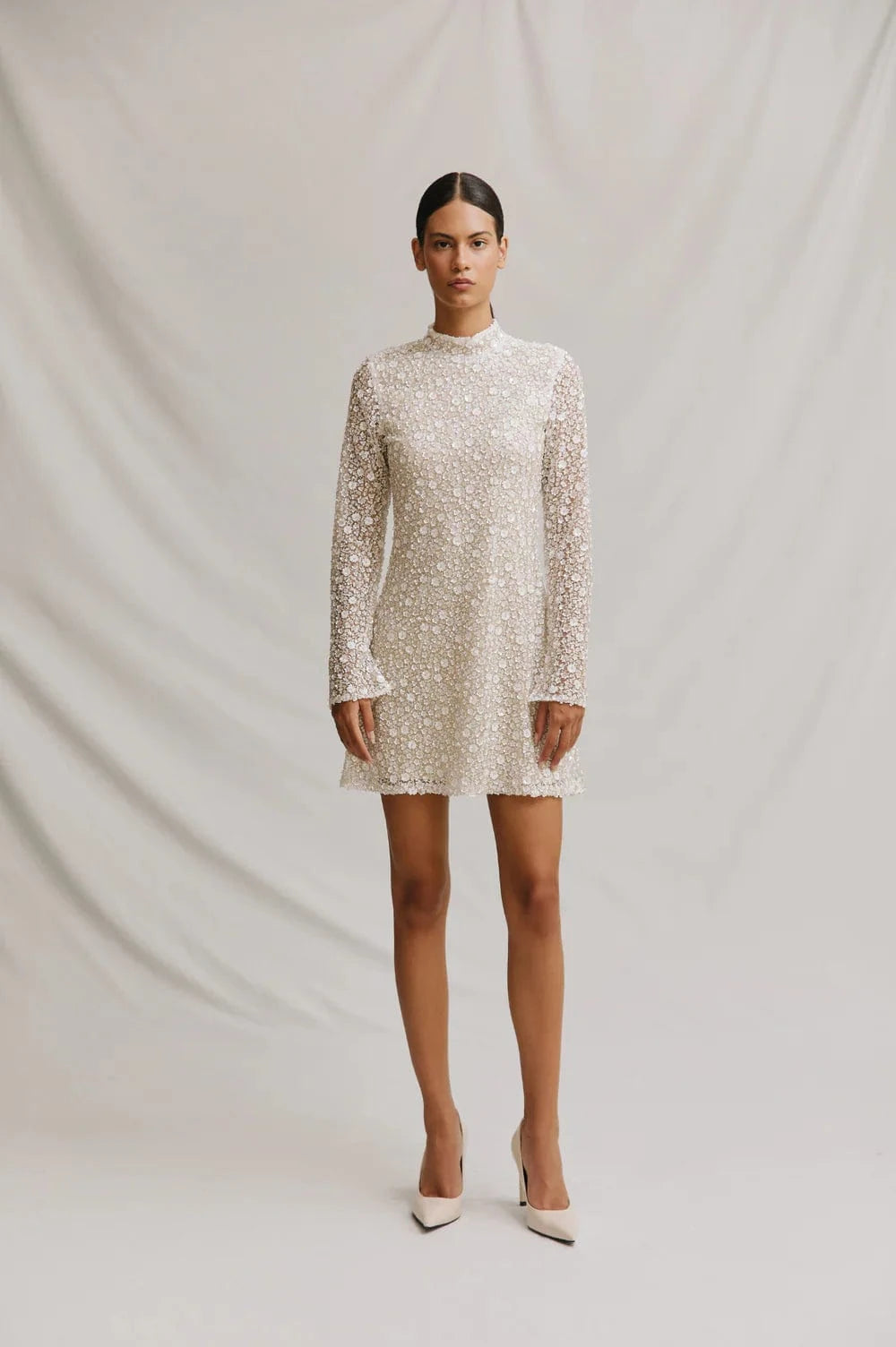 Ashley Stambouli Dress XS / White Aurora Aurora Dress