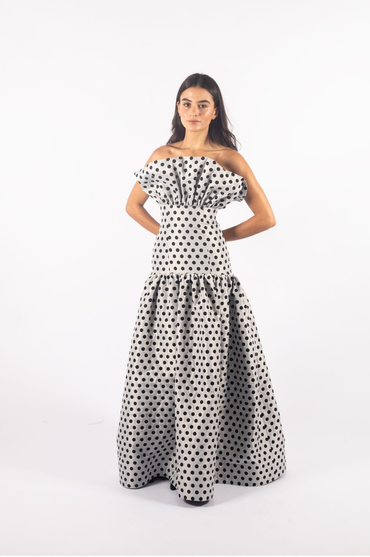 Ashley Stambouli | Gardenia High Waisted Trousers black main image 0