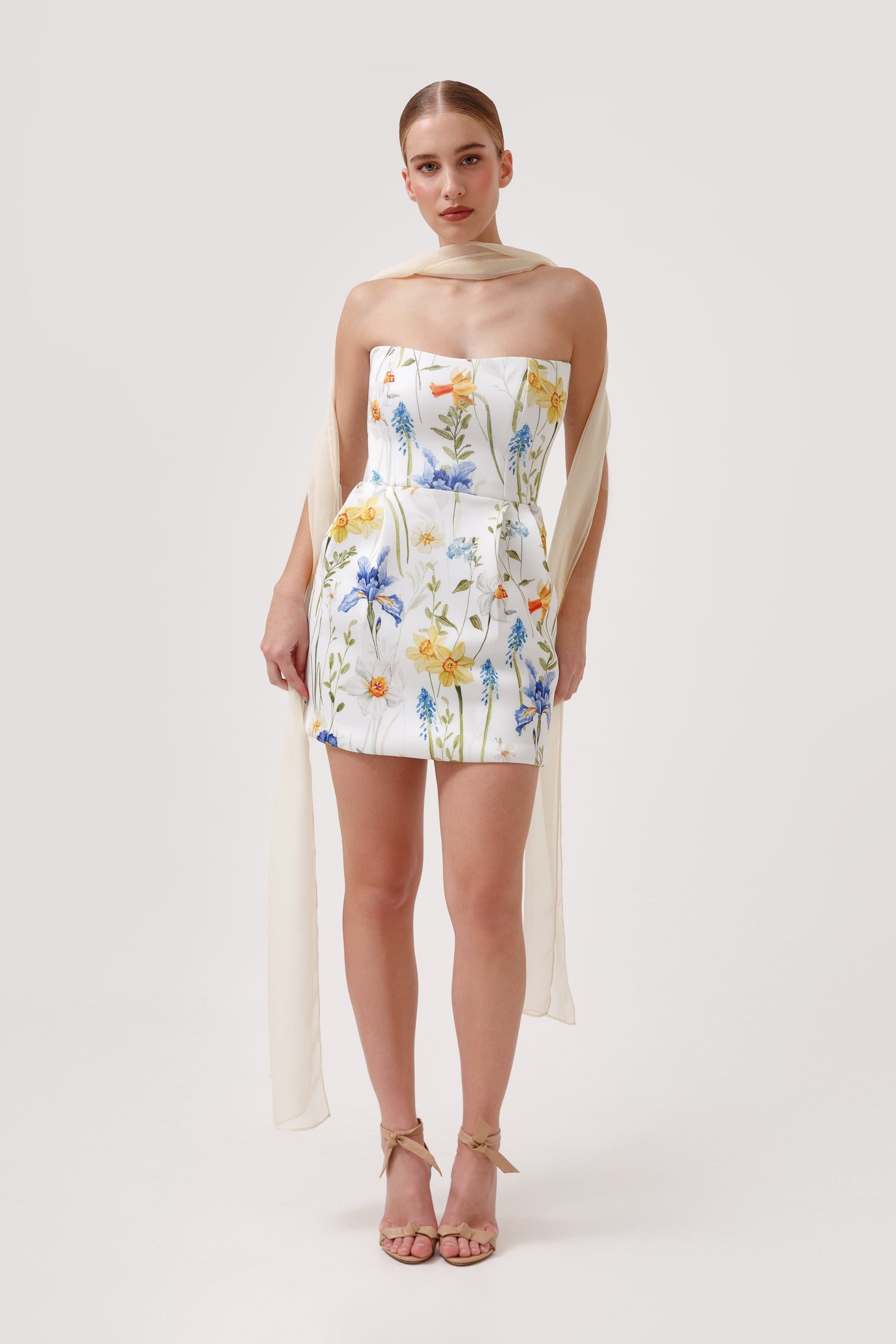 Ashley Stambouli dress Dhalia Mini Dress