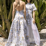 Ashley Stambouli Dress Garden Gown