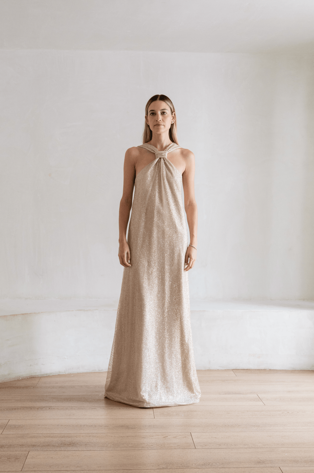 Haze Halter Maxi Dress