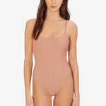 Bay 2 Swimwear Swimwear XS / Fawn Rib Riis One Piece - Fawn