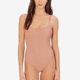 Bay 2 Swimwear Swimwear XS / Fawn Rib Riis One Piece - Fawn