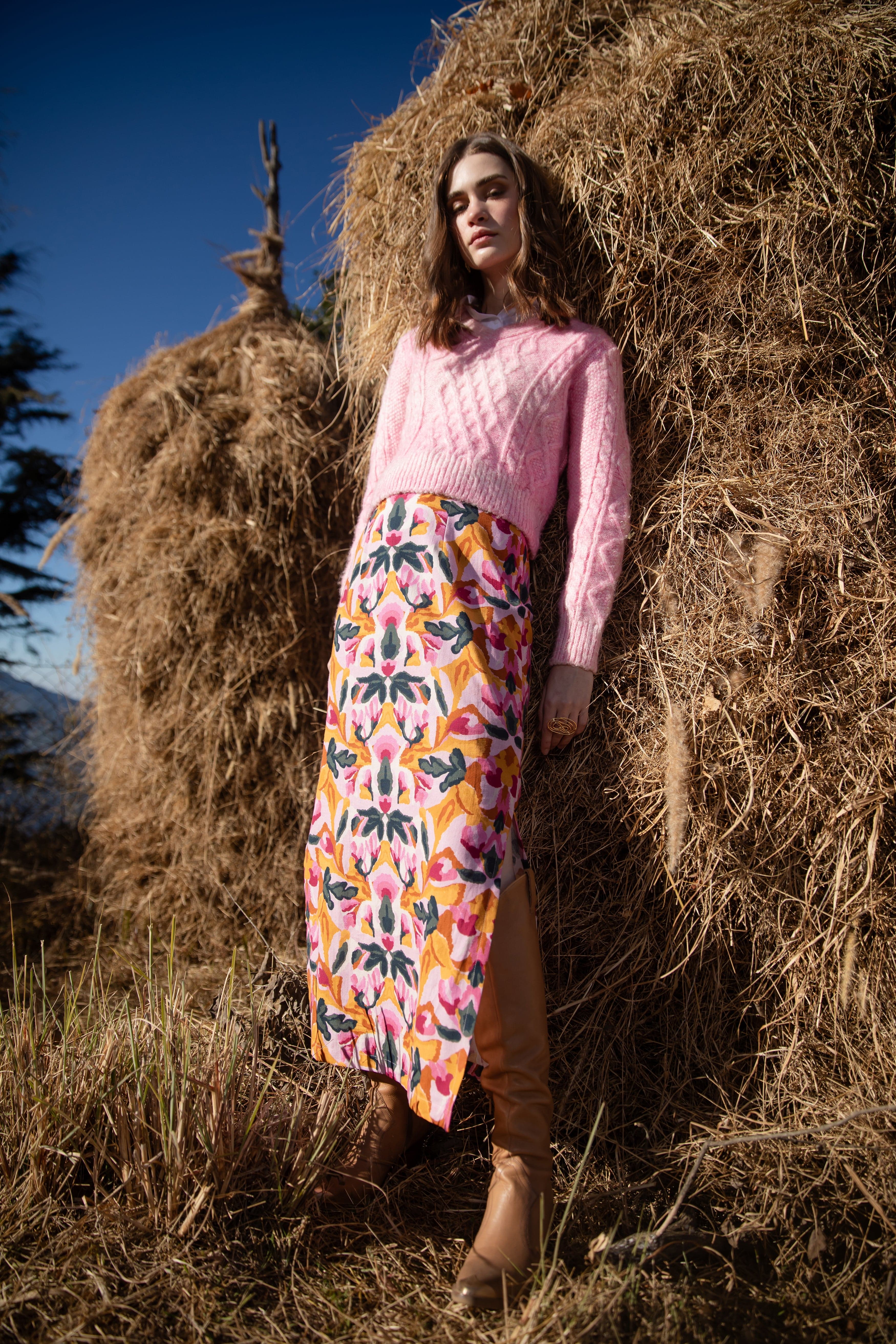 Beyond by Vera Skirt 1175 Aspen Skirt