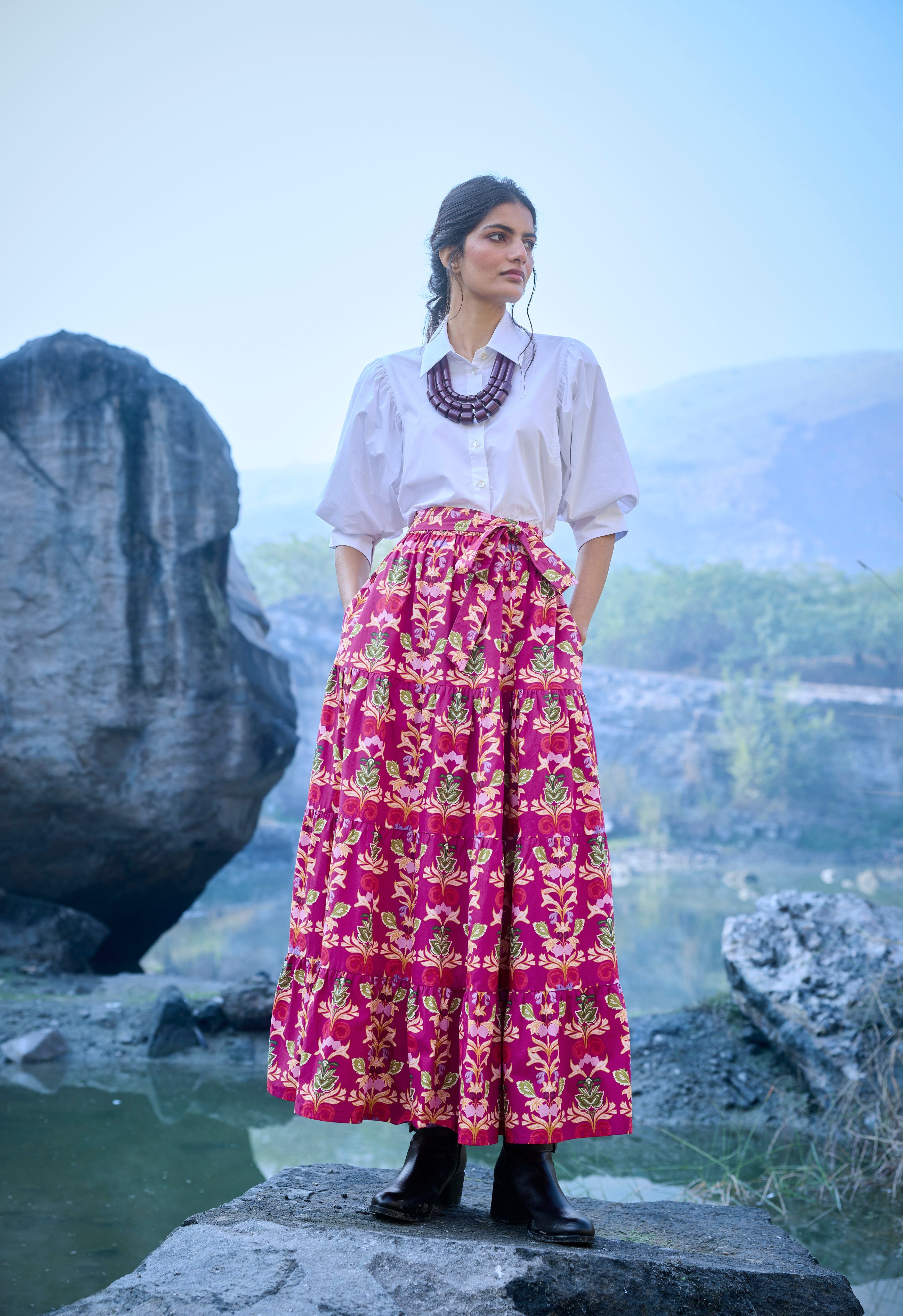 Beyond by Vera Skirt 786 Gia Skirt