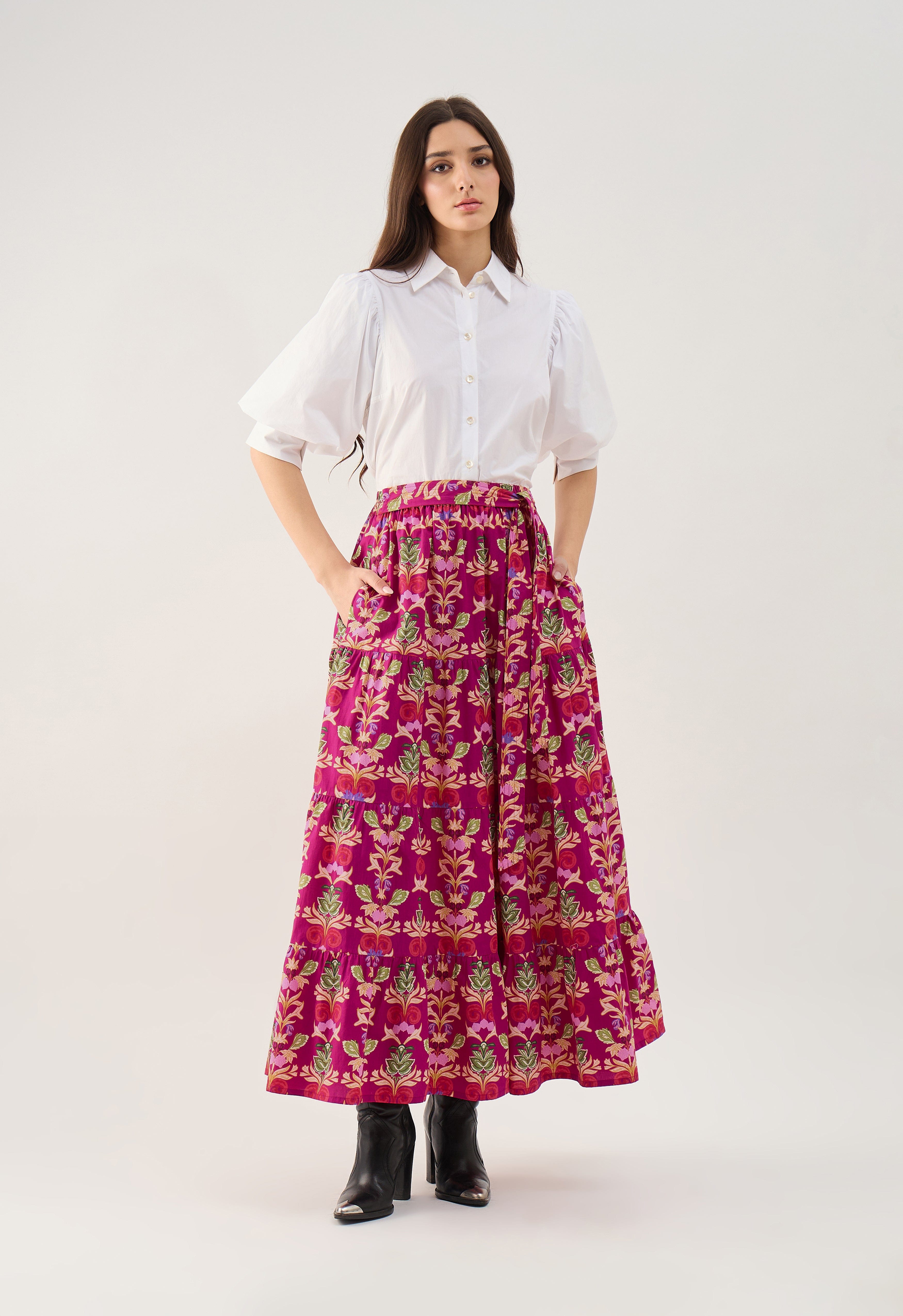 Beyond by Vera Skirt 786 Gia Skirt