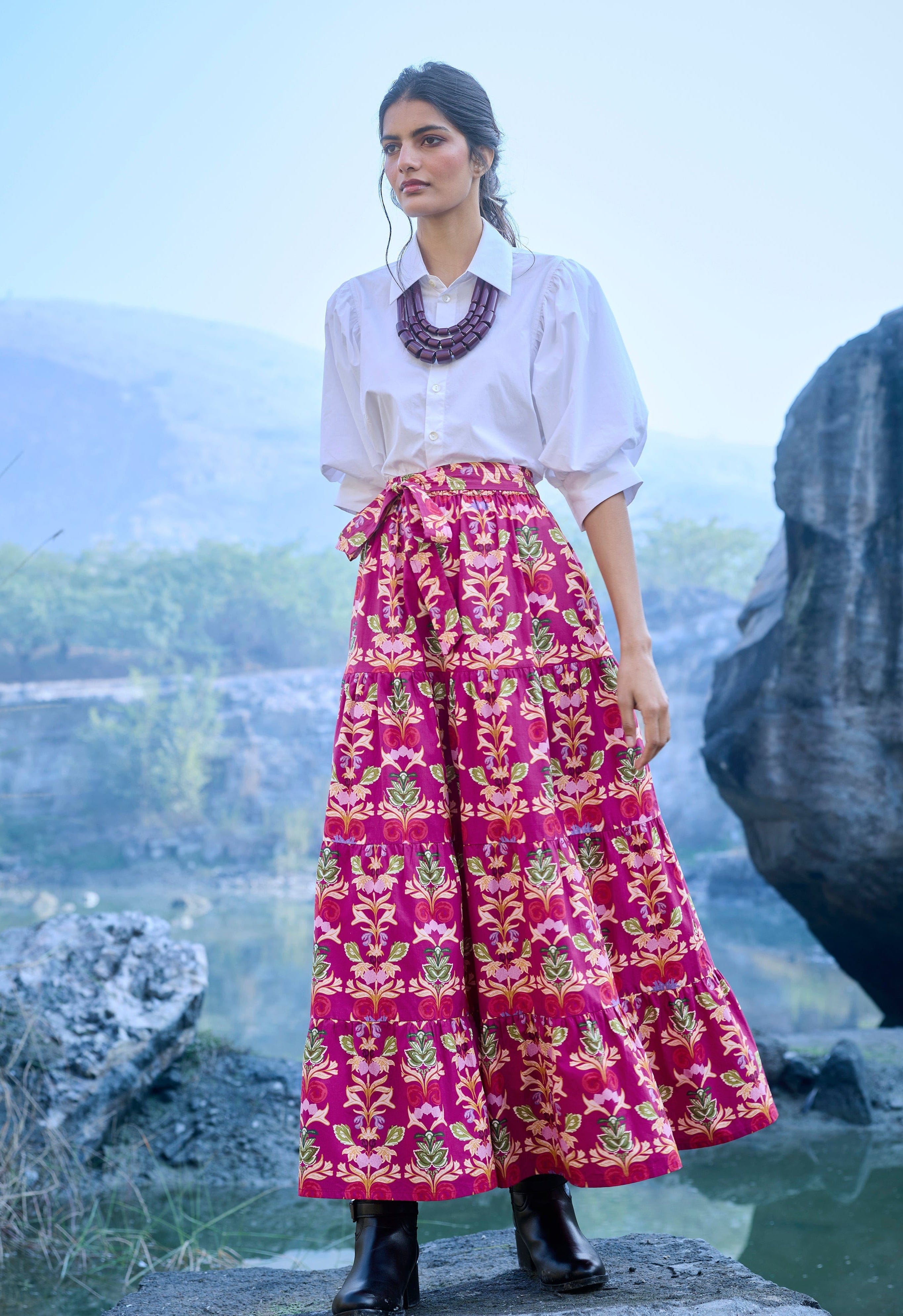 Beyond by Vera Skirt 786 Gia Skirt