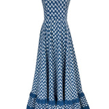 Blue Checkmate Dress