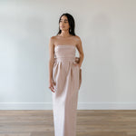 By Watters Dress 00 / Pink Sand Caladium