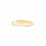 Campbell + Charlotte Ring The Edge Tapered Stacking Ring - Diamond