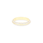 Campbell + Charlotte The Crew Knife Edge Stacking Ring - Diamond