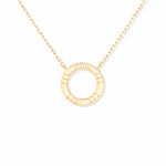 Campbell + Charlotte The Crew Small Circle Pendant Necklace