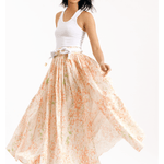 Casey Marks Dresses Jasmin Coral Floral Skirt