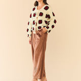 createnet Round Top Sweater Jacket