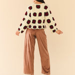 createnet Round Top Sweater Jacket