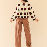 createnet Round Top Sweater Jacket