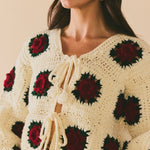 createnet Round Top Sweater Jacket