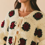 createnet Round Top Sweater Jacket