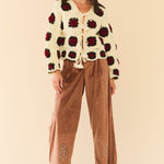 createnet Round Top Sweater Jacket
