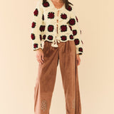 createnet Round Top Sweater Jacket
