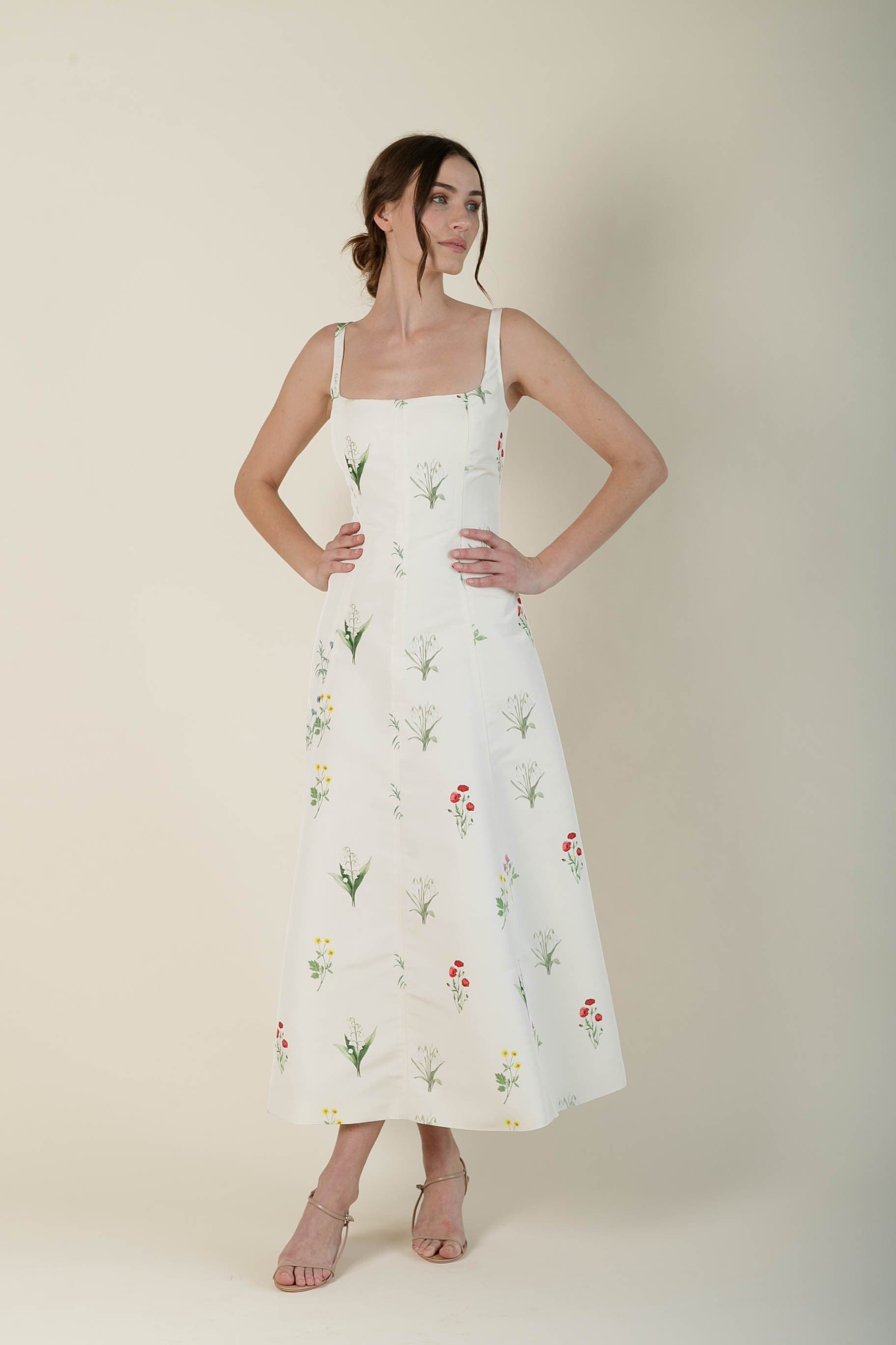 Damaris Bailey dresses Clementine Midi Dress
