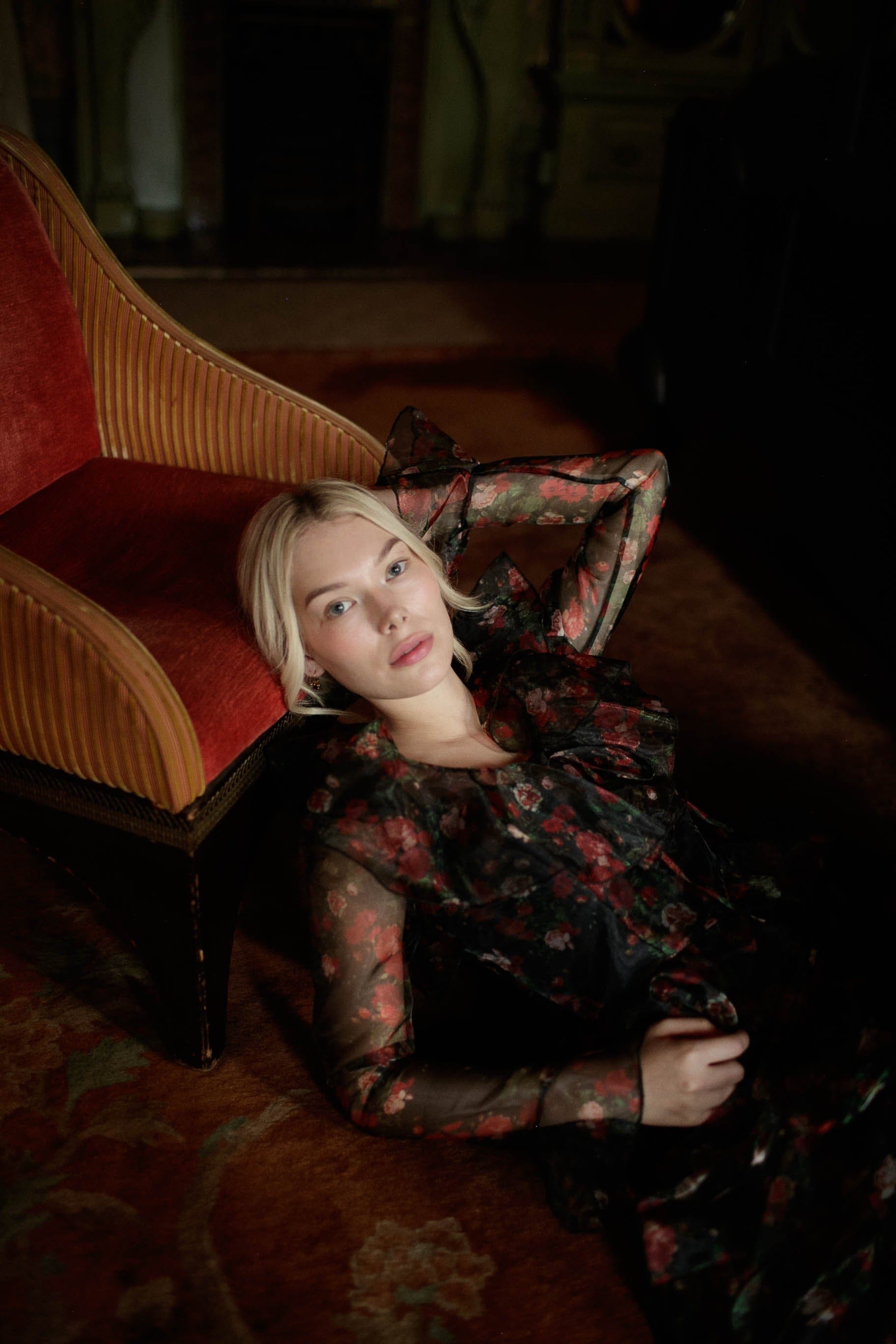 Damaris Bailey dresses Evangeline Gown