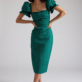 Damaris Bailey dresses Rose Dress Evergreen