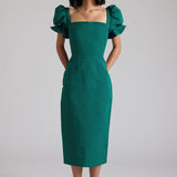 Damaris Bailey dresses Rose Dress Evergreen