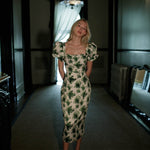 Damaris Bailey dresses Rose Dress Green Floral
