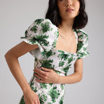 Damaris Bailey dresses Rose Dress Green Floral