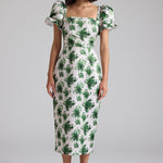 Damaris Bailey dresses Rose Dress Green Floral