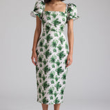 Damaris Bailey dresses Rose Dress Green Floral